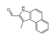 1-methyl-3H-benzo[e]indole-2-carbaldehyde结构式