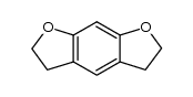 2,3,5,6-tetrahydrobenzo[1,2-b,5,4-b']difuran Structure