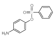 4-(benzenesulfonyloxy)aniline Structure