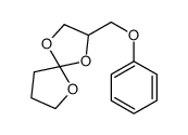 3-(phenoxymethyl)-1,4,6-trioxaspiro[4.4]nonane Structure