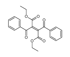 diethyl 2,3-dibenzoylbut-2-enedioate结构式