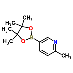 2-Methylpyridine-5-boronic acid pinacol ester Structure