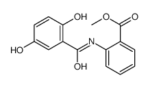 methyl 2-[(2,5-dihydroxybenzoyl)amino]benzoate Structure