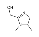 (1,5-dimethyl-4,5-dihydroimidazol-2-yl)methanol结构式