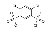 4,6-dichlorobenzene-1,3-disulfonyl chloride Structure