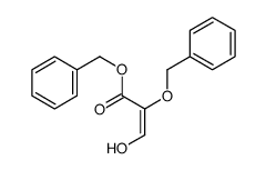 benzyl 3-hydroxy-2-phenylmethoxyprop-2-enoate结构式