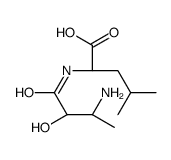 (2S)-2-[(3-amino-2-hydroxybutanoyl)amino]-4-methylpentanoic acid结构式