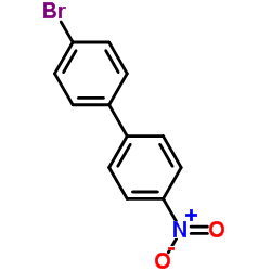 4-Bromo-4'-nitrobiphenyl structure