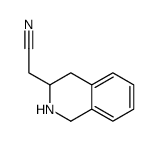 2-(1,2,3,4-tetrahydroisoquinolin-3-yl)acetonitrile结构式