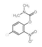 (4-chloro-2-nitro-phenyl) N,N-dimethylcarbamate Structure