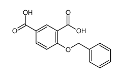 4-phenylmethoxybenzene-1,3-dicarboxylic acid结构式