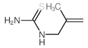 Thiourea,N-(2-methyl-2-propen-1-yl)- structure