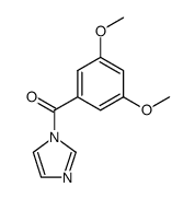 1-(3,5-dimethoxy-benzoyl)-1H-imidazole结构式