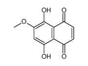 6-methoxynaphthazarin结构式