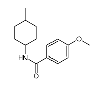 Benzamide, 4-methoxy-N-(4-methylcyclohexyl)- (9CI)结构式