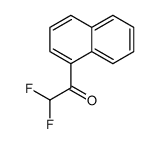 Ethanone, 2,2-difluoro-1-(1-naphthalenyl)- (9CI) structure