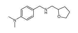 DIMETHYL-(4-([(TETRAHYDRO-FURAN-2-YLMETHYL)-AMINO]-METHYL)-PHENYL)-AMINE Structure
