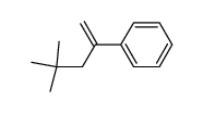 4,4-Dimethyl-2-phenyl-1-pentene Structure