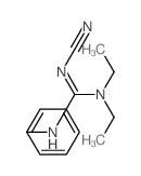 3-cyano-1,1-diethyl-2-phenyl-guanidine结构式