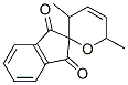 3',6'-Dihydro-3',6'-dimethylspiro[2H-indene-2,2'-[2H]pyran]-1,3-dione Structure