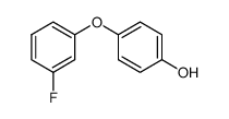 4-(3-fluorophenoxy)phenol结构式