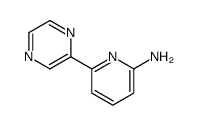 6-pyrazin-2-ylpyridin-2-amine结构式