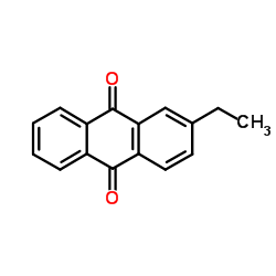 2-乙基蒽醌结构式