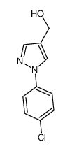 (1-(4-chlorophenyl)-1H-pyrazol-4-yl)methanol Structure