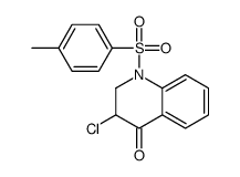 4(1)-Quinolone,3-chloro-2,3-dihydro-1-p-tolylsulfonyl- (2CI)结构式