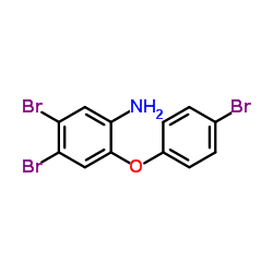 4,5-Dibromo-2-(4-bromophenoxy)aniline structure