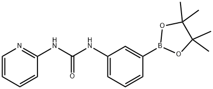 3-(吡啶-2-基星空app基)苯硼酸频哪醇酯结构式