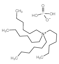 TETRAHEXYLAMMONIUM DIHYDROGEN PHOSPHATE Structure