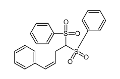 4,4-bis(benzenesulfonyl)but-1-enylbenzene结构式