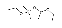 2,5-diethoxy-2-methyloxasilolane Structure