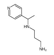 N'-(1-pyridin-4-ylethyl)propane-1,3-diamine Structure