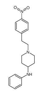 1-(2-(4-nitrophenyl)ethyl)-4-(phenylamino)piperidine Structure