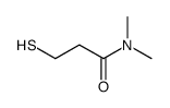 N,N-dimethyl-3-sulfanylpropanamide Structure