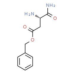 Benzyl L-α-asparaginate结构式