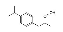 1-(2-hydroperoxypropyl)-4-propan-2-ylbenzene Structure