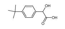 4-tert-butyl-mandelic acid Structure