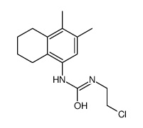 1-(2-chloroethyl)-3-(3,4-dimethyl-5,6,7,8-tetrahydronaphthalen-1-yl)urea Structure