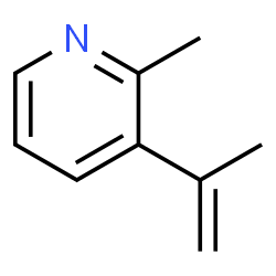 2-Picoline,3-isopropenyl-(6CI)结构式