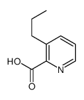 3-丙基-2-吡啶羧酸结构式