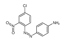 4-[(4-chloro-2-nitrophenyl)diazenyl]aniline Structure