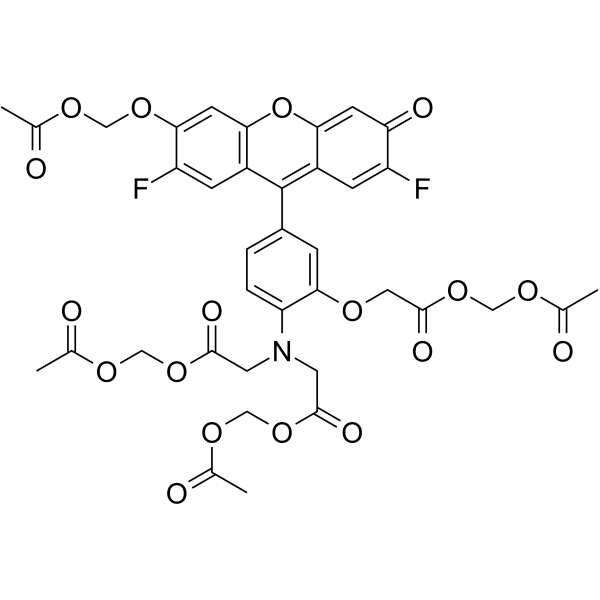 Mag-Fluo-4 AM结构式