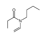 N-butyl-N-ethenylpropanamide Structure