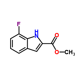 Methyl 7-fluoro-1H-indole-2-carboxylate Structure