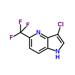 3-Chloro-5-trifluoroMethyl-4-azaindole structure