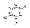 2,4-dichlorophenol structure