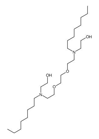 2-[2-[2-[2-[2-hydroxyethyl(octyl)amino]ethoxy]ethoxy]ethyl-octylamino]ethanol结构式